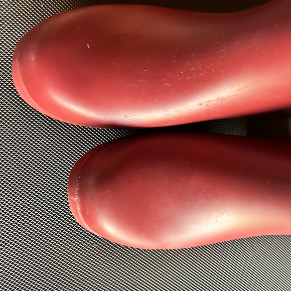 Chooka Tall Rain burgundy Buckle Womens 6 Glam Girly Garden Cottage - Picture 11 of 11